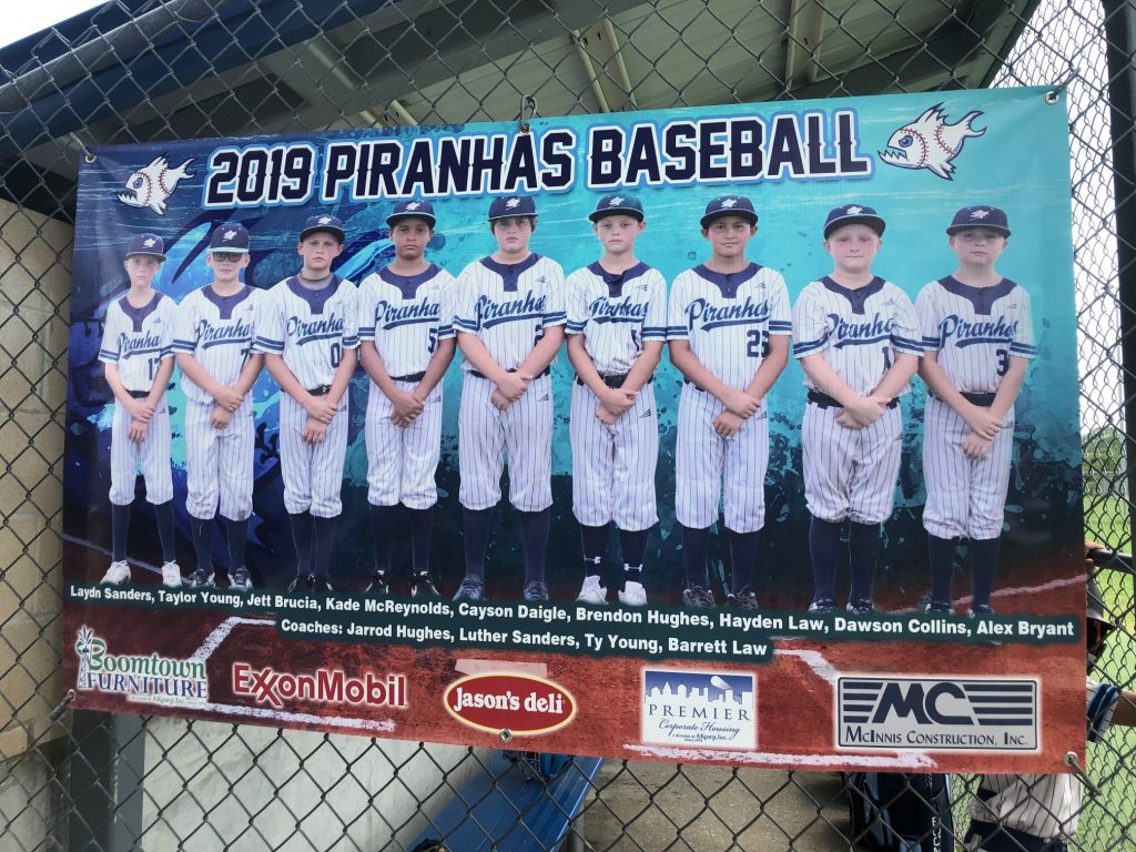 2019 Beaumont Piranha Baseball Team Endorsement[47783]