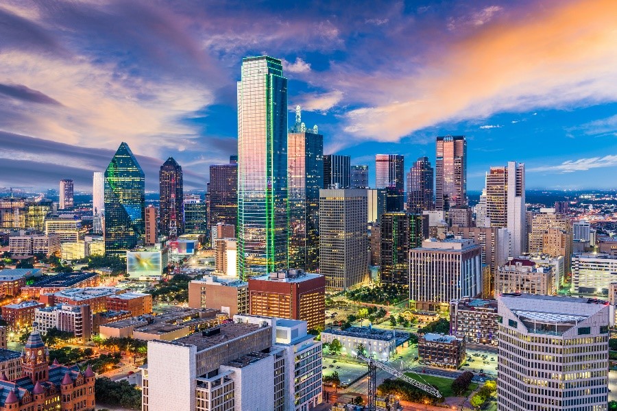 dallas, texas skyline